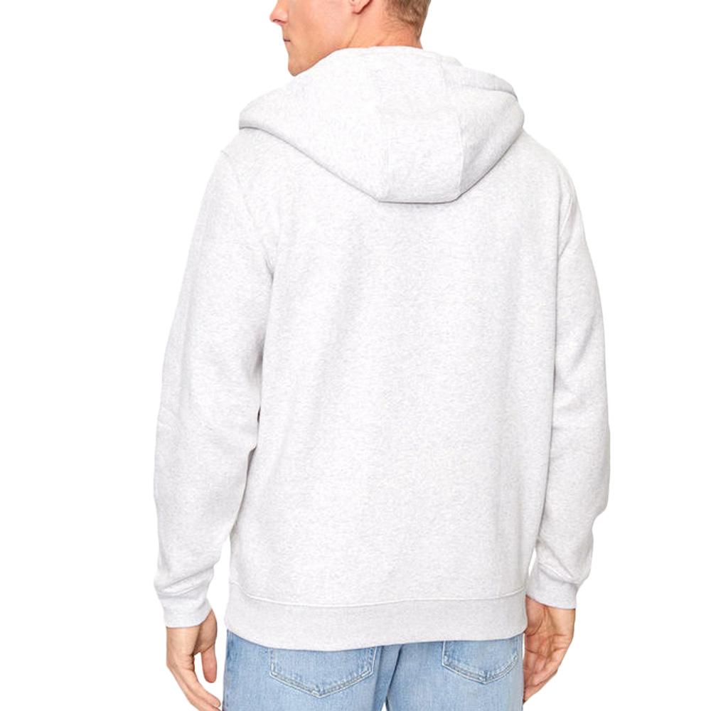 Sweat Zippé Gris Clair Homme Tommy Hilfiger DM0DM2 vue 2
