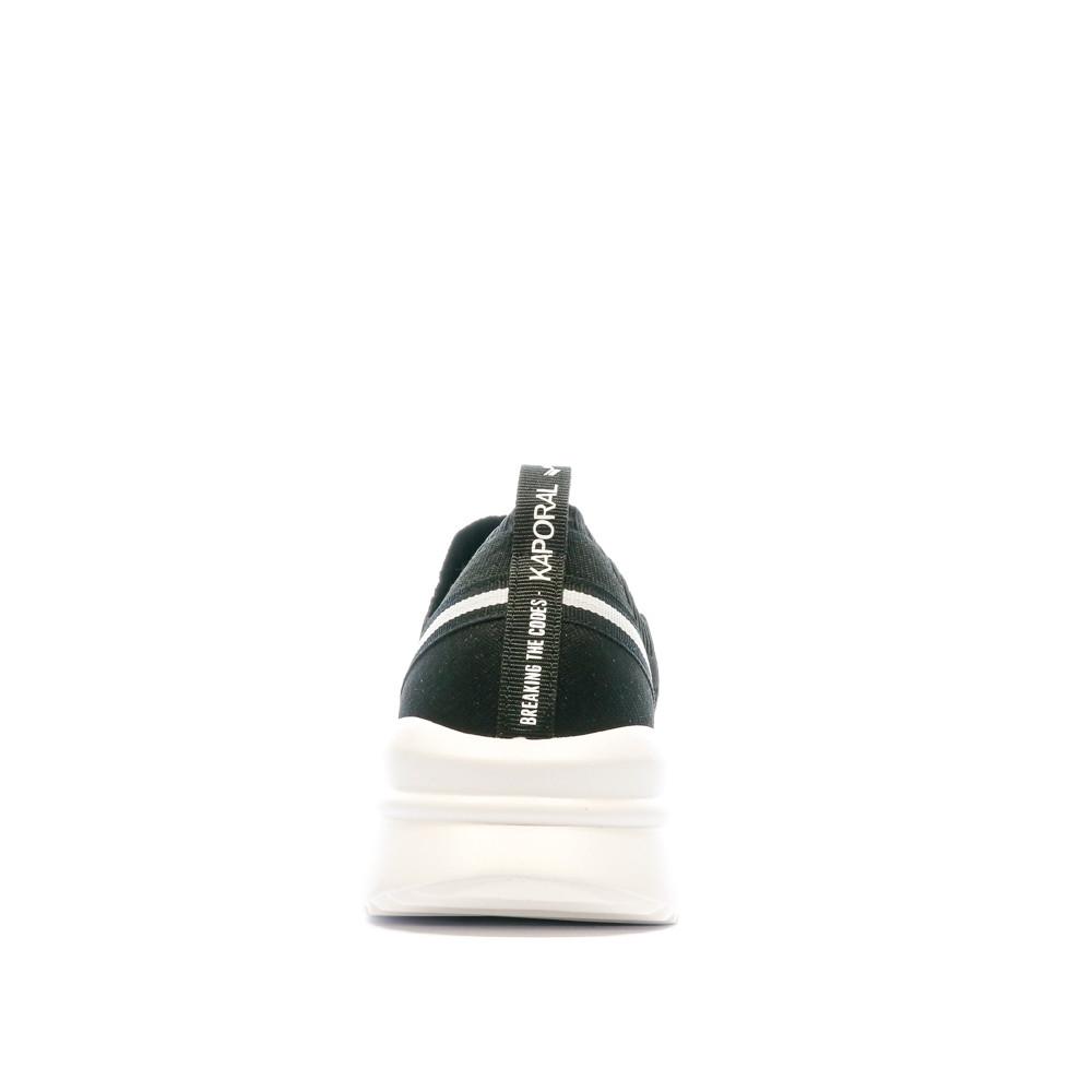 Baskets Noires Homme Kaporal Bakam vue 3