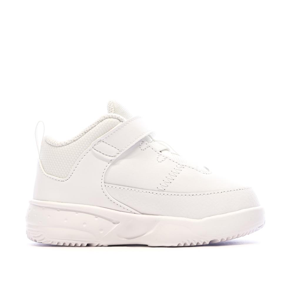 Baskets Blanches Garçon Nike Jordan Max Aura 3 vue 2