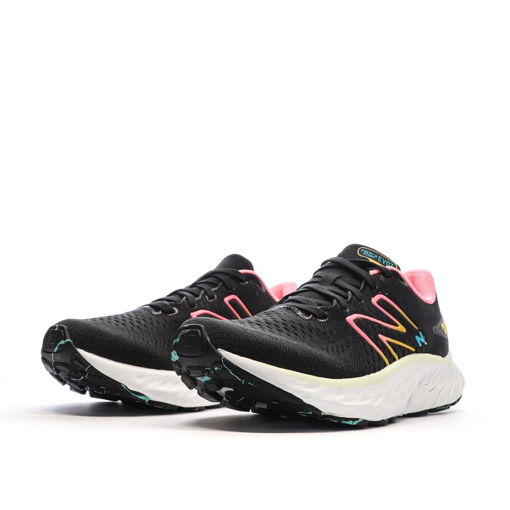Chaussures de running Noires/Roses Femme New Balance Evoz vue 6
