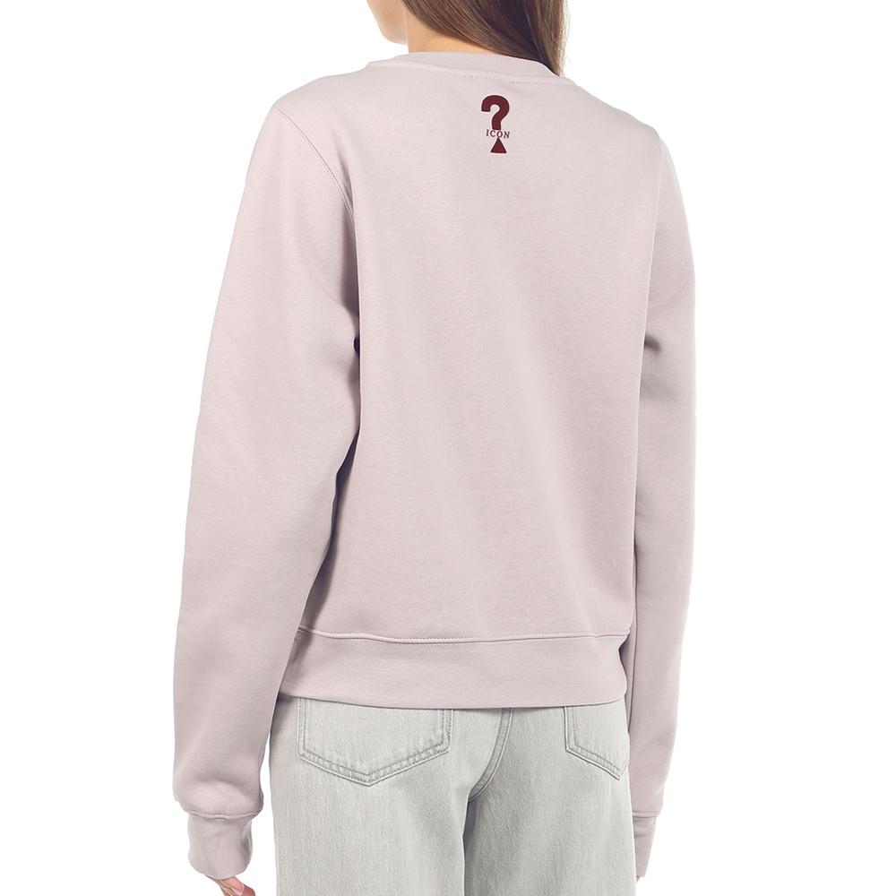 Sweat Mauve Femme Guess Tinca vue 2