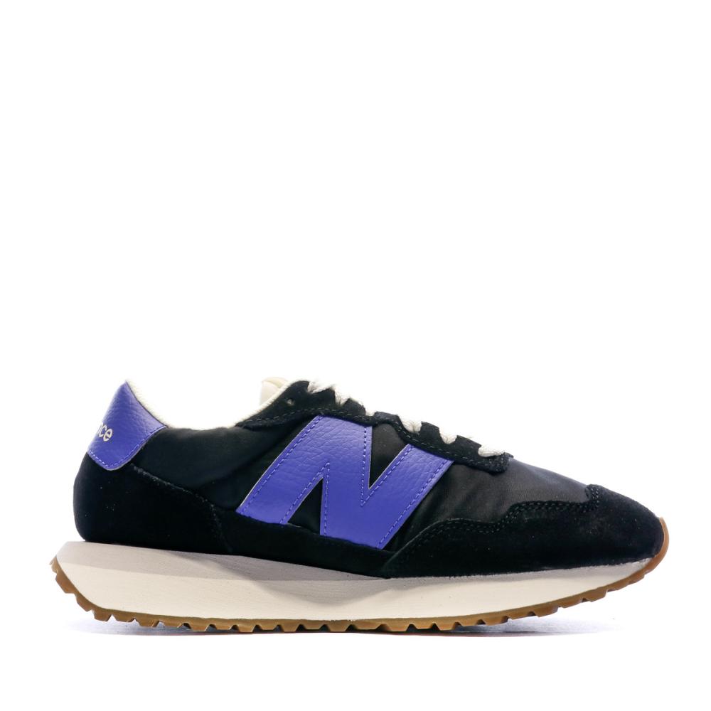 WS237 Baskets Noir/Bleu Femme New Balance vue 2