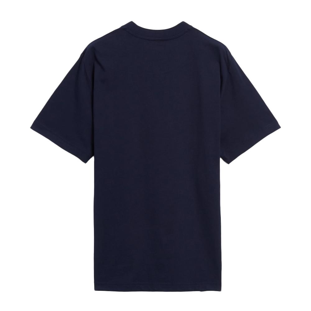 T-shirt Marine Homme Lacoste Klassiek vue 2