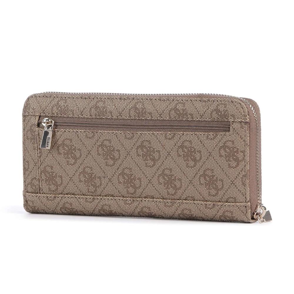 Portefeuille Beige Femme Guess Laurel Around vue 3