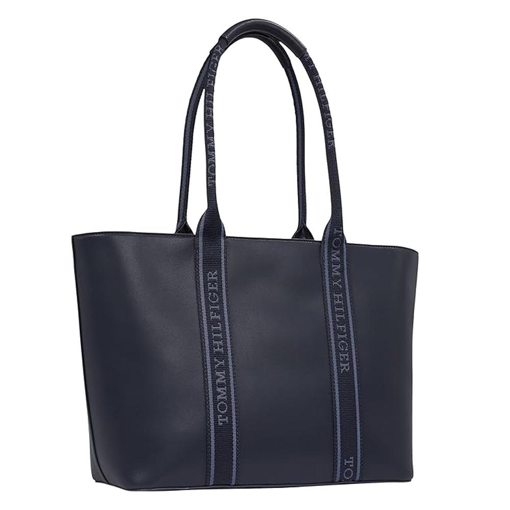Sac à Main Marine Femme Tommy Hilfiger Logotape Tote vue 2