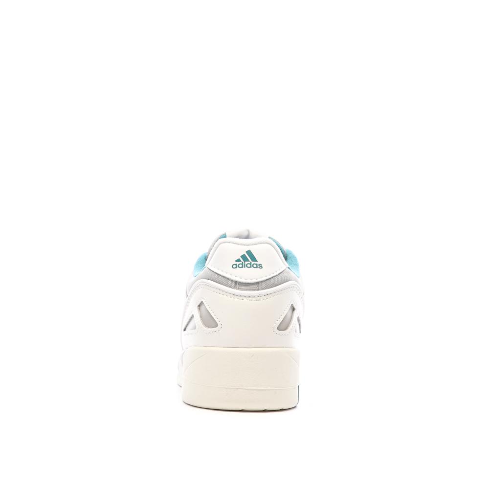 Baskets Blanches/Bleu Homme Adidas Midcity vue 3
