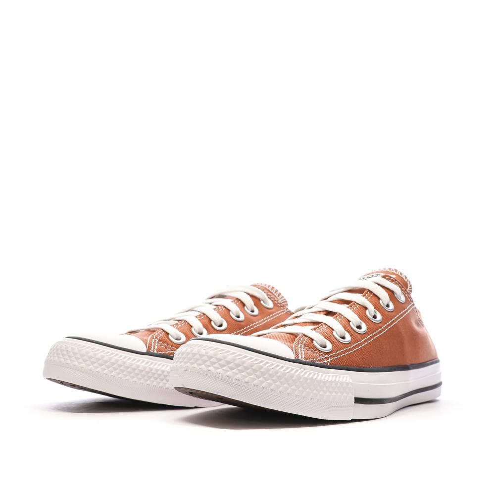 Baskets Orange Converse Homme Chuck Taylor All Star Nutshell vue 6