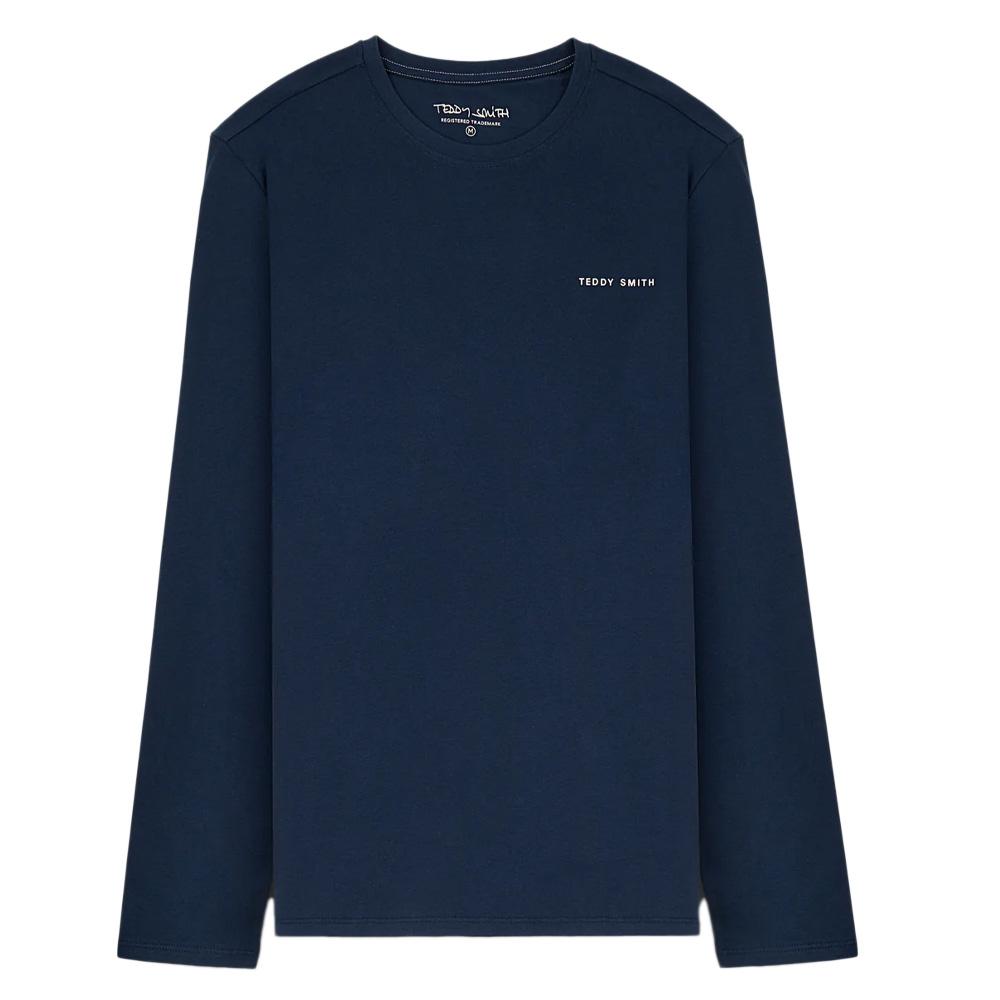 T-shirt Marine Homme Teddy Smith The Tee 2 pas cher