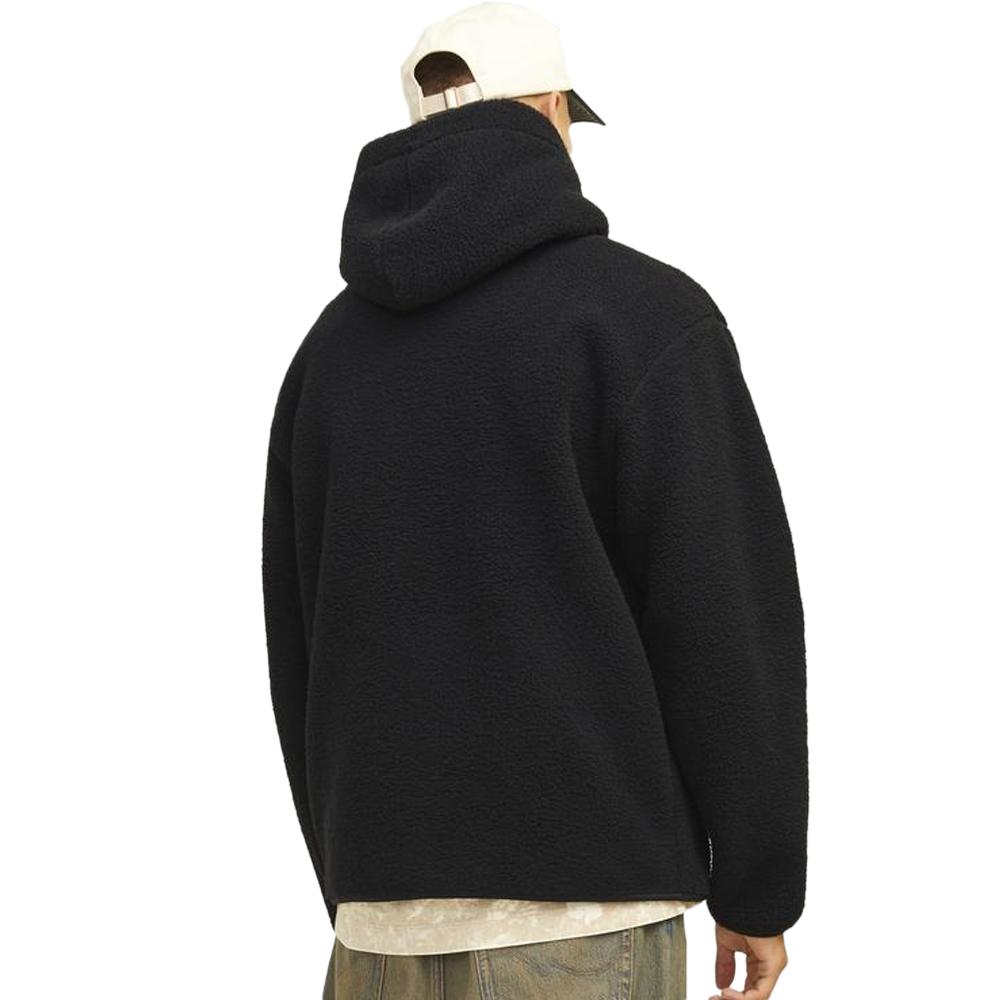 Sweat Noir Homme Jack & Jones Jorfrederik vue 2