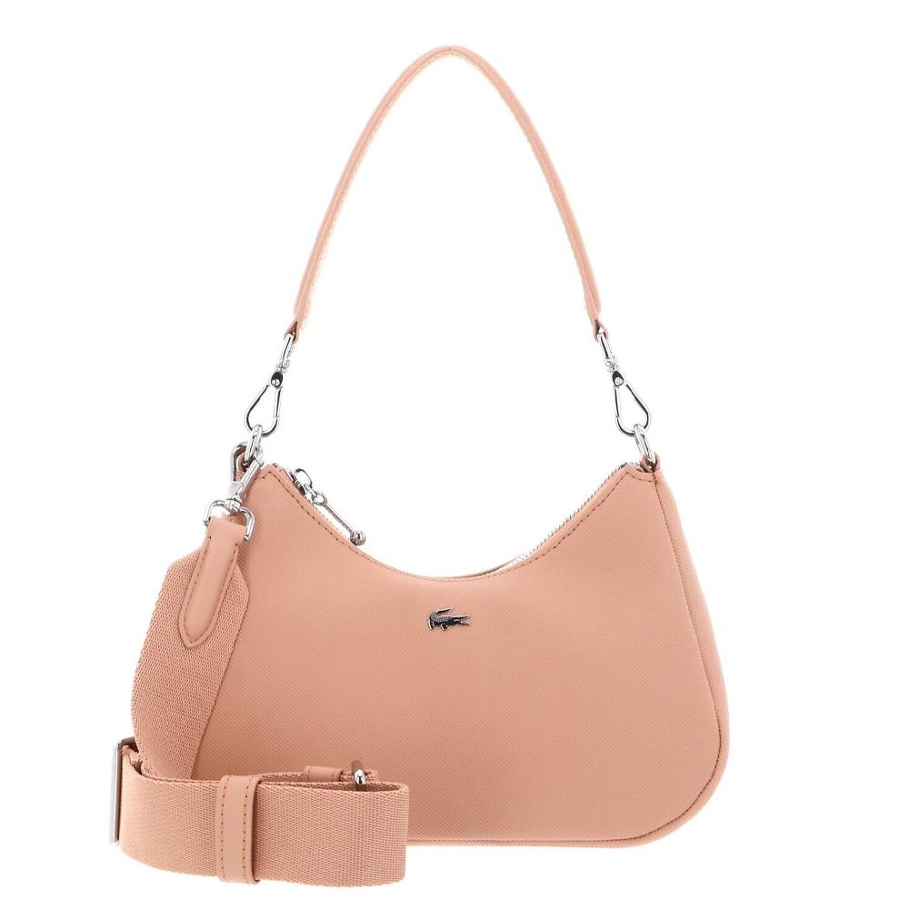 Sac à Main Rose Femme Lacoste Hobo pas cher