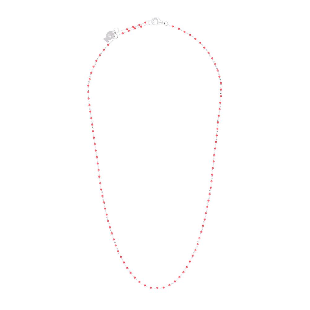 Collier Rouge Femme Clio Blue Mimi Argent vue 2