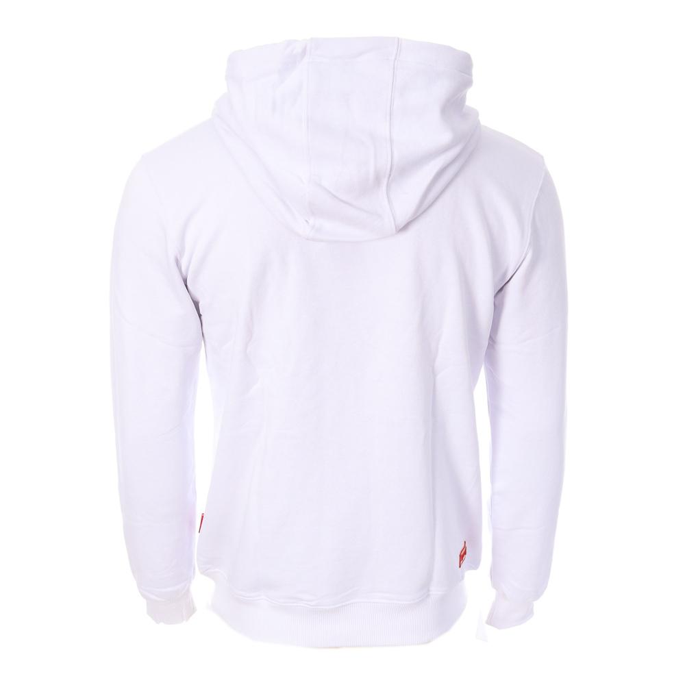 Sweat à Capuche Blanc/Rouge Homme Supreme Grip Diego vue 2