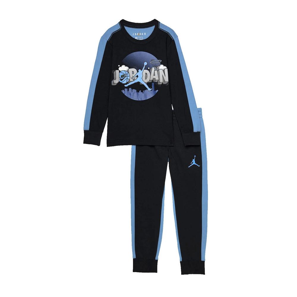 Ensemble de Survêtement Marine/Bleu Garçon Nike Comic Blocked pas cher