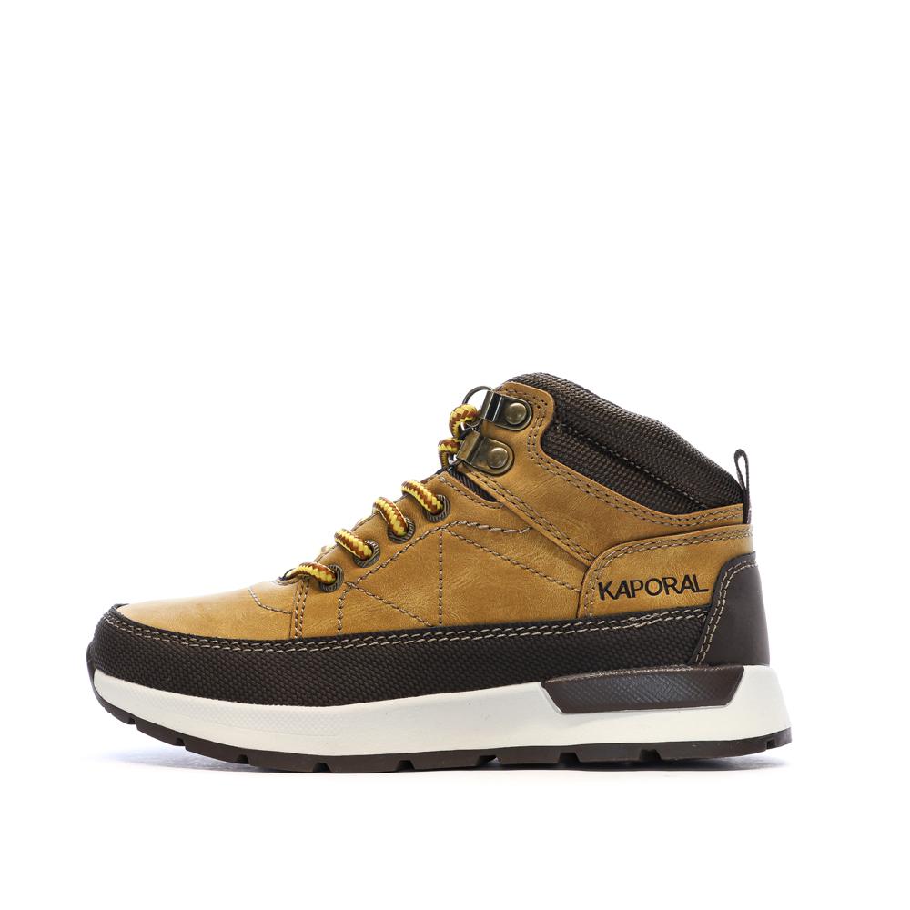 Boots Camel Garçon Kaporal Frazo pas cher