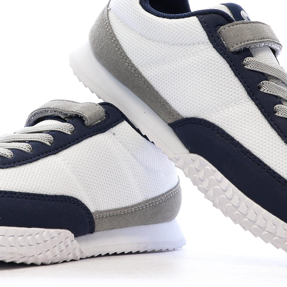 Baskets Marine/Blanc/Gris Garçon Le Coq Sportif Veloce I Ps vue 7