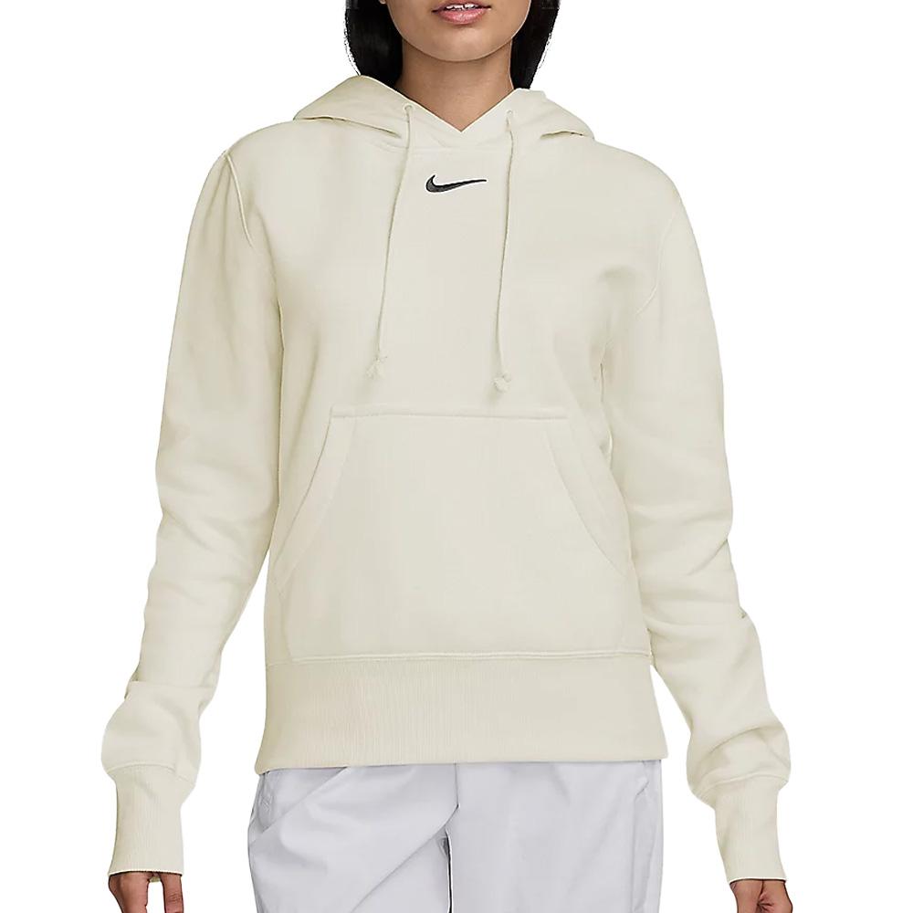Sweat Blanc Femme Nike Nsw Phnx pas cher