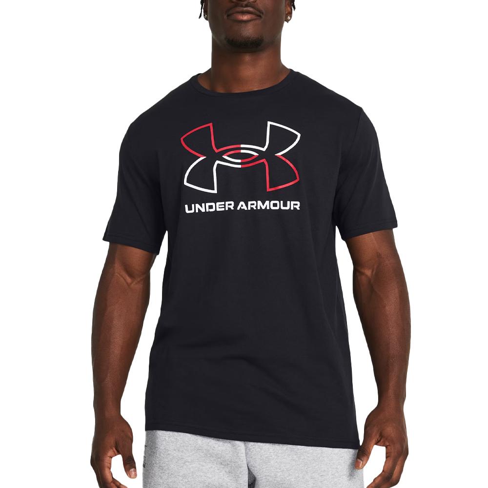 T-shirt Noir Homme Under Armour Foundation Update pas cher
