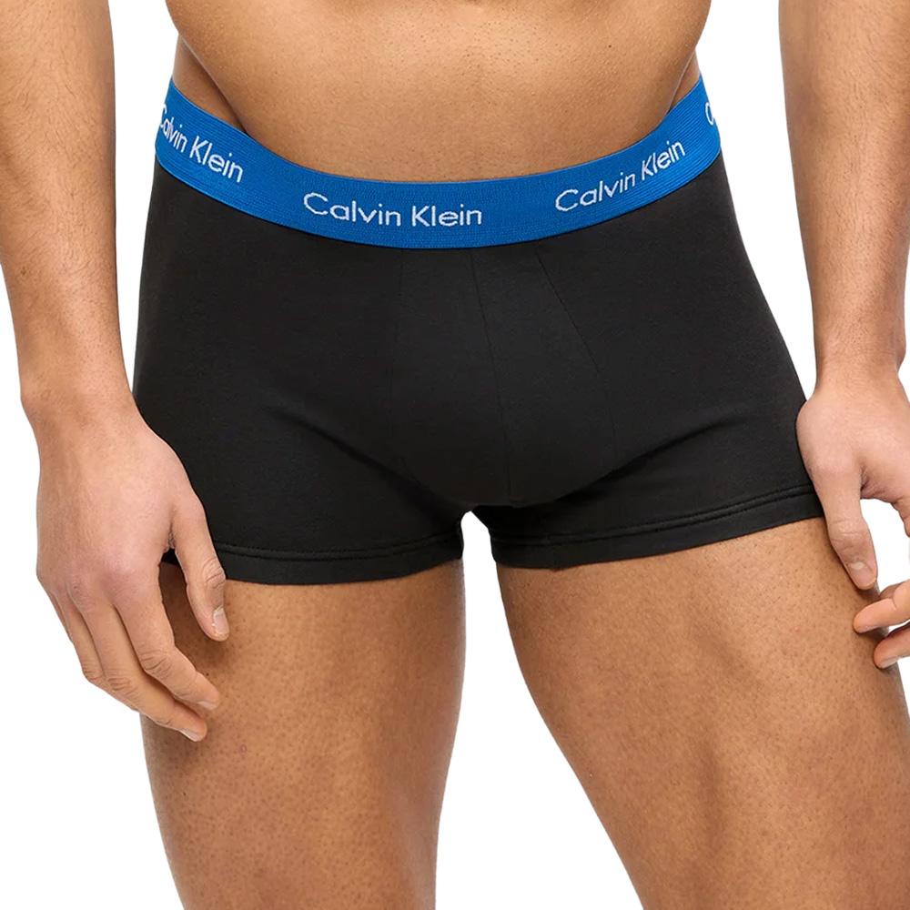 x3 Men’s Black/Blue Boxer Shorts Calvin Klein Jeans VXT affordable