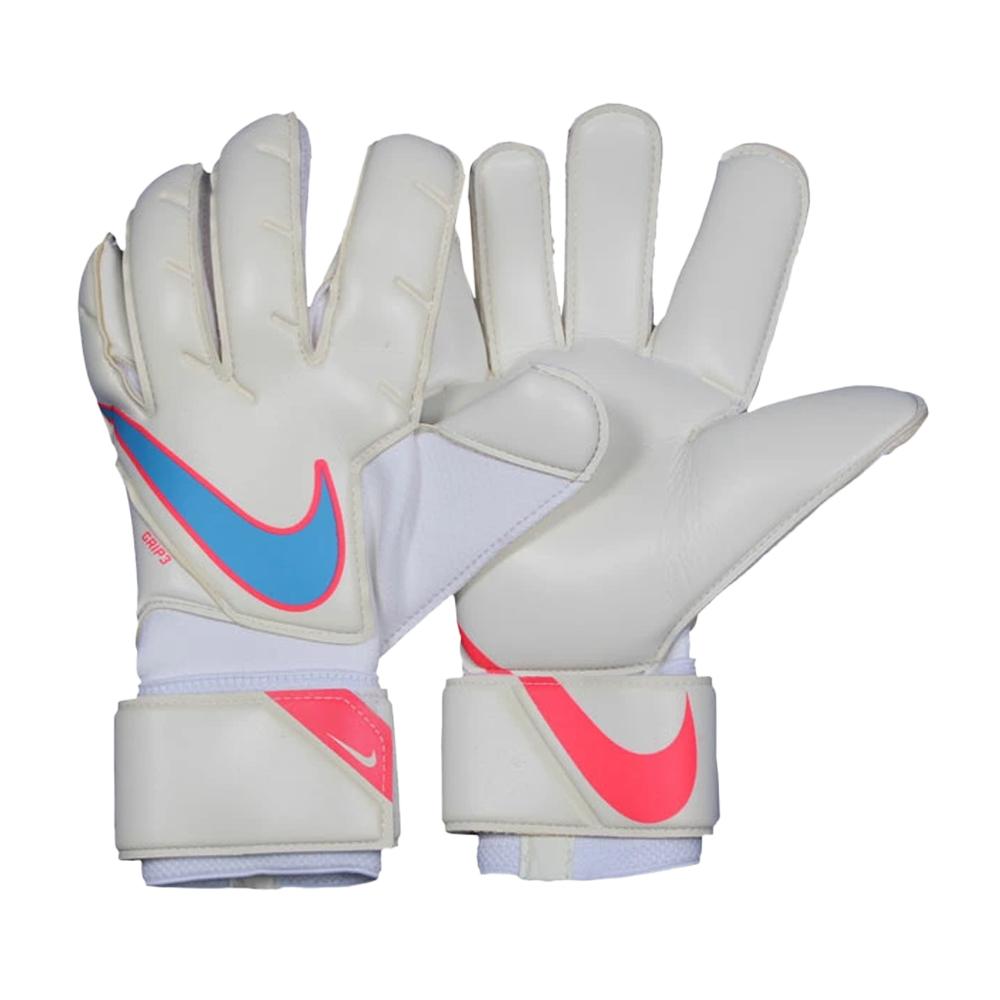 Gants de foot Blanc/Rouge Homme Nike CN5651 pas cher