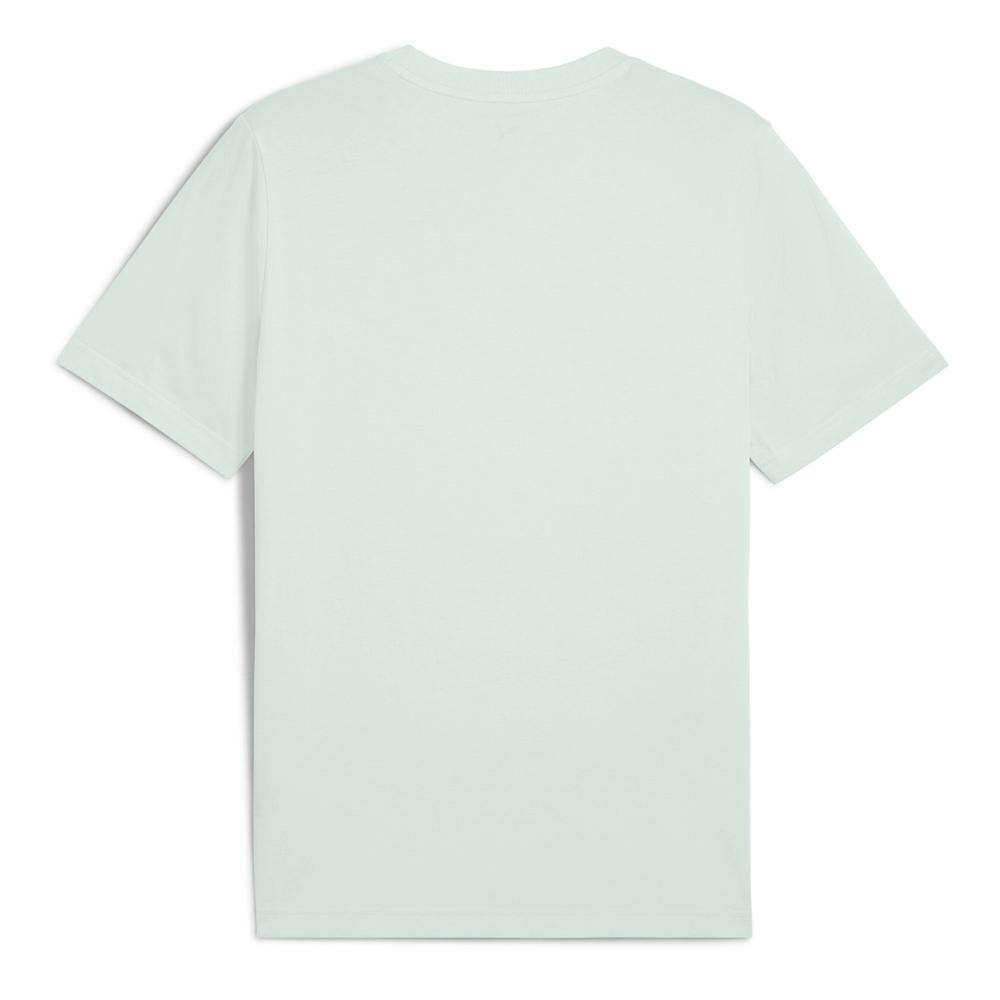 Puma Men's Water Green T-Shirt Ess Small No. 1 Logo Photo of the Espace des Marques %store% store - view of %key%