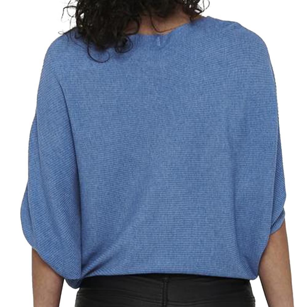 Pull Bleu Femme JDY New Behave vue 2