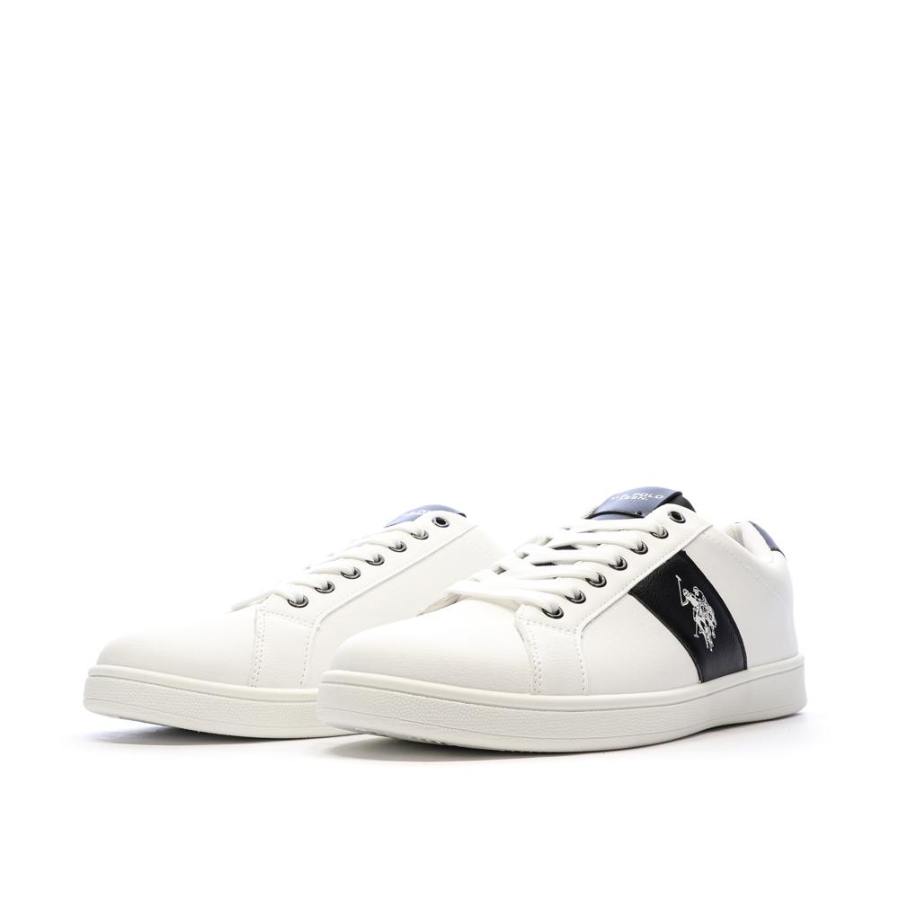 Baskets Blanches/Noires Homme US Polo ASSN High-top vue 6