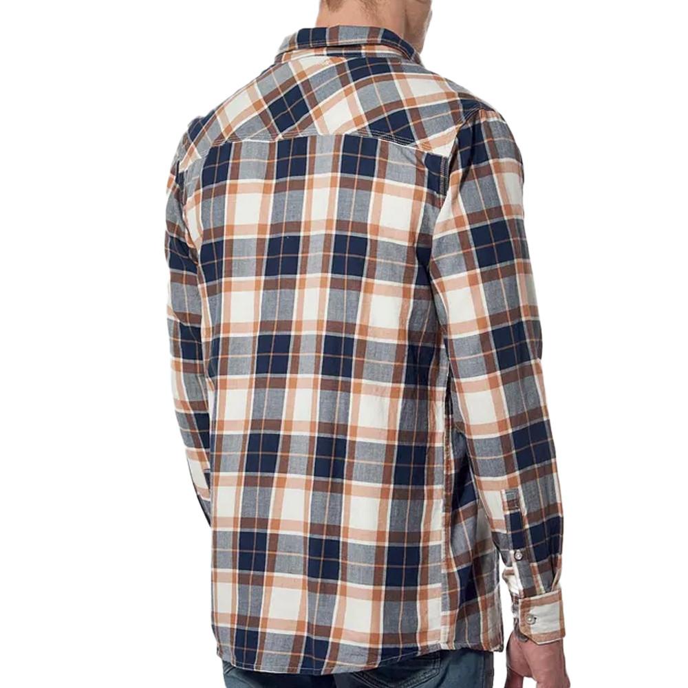 Chemise à carreaux Marine Homme Kaporal Tapis vue 2