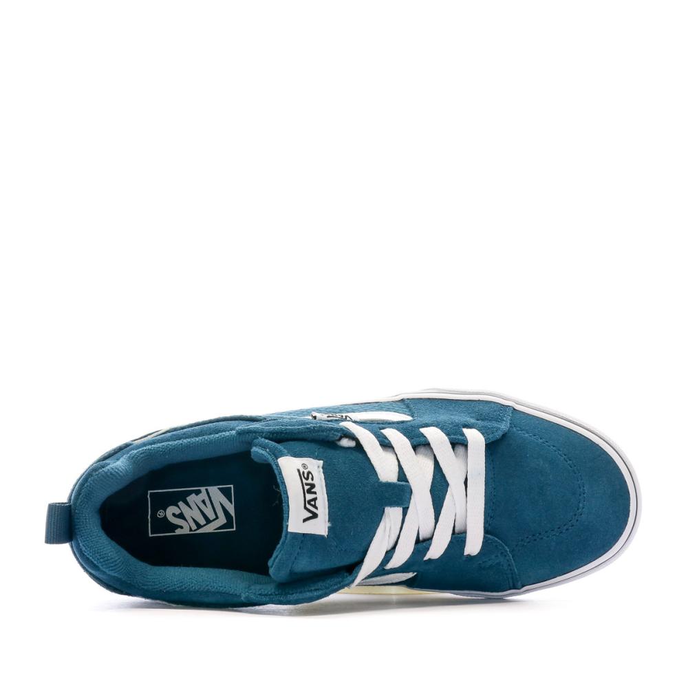 Baskets Bleu Mixte Vans Filmore vue 4