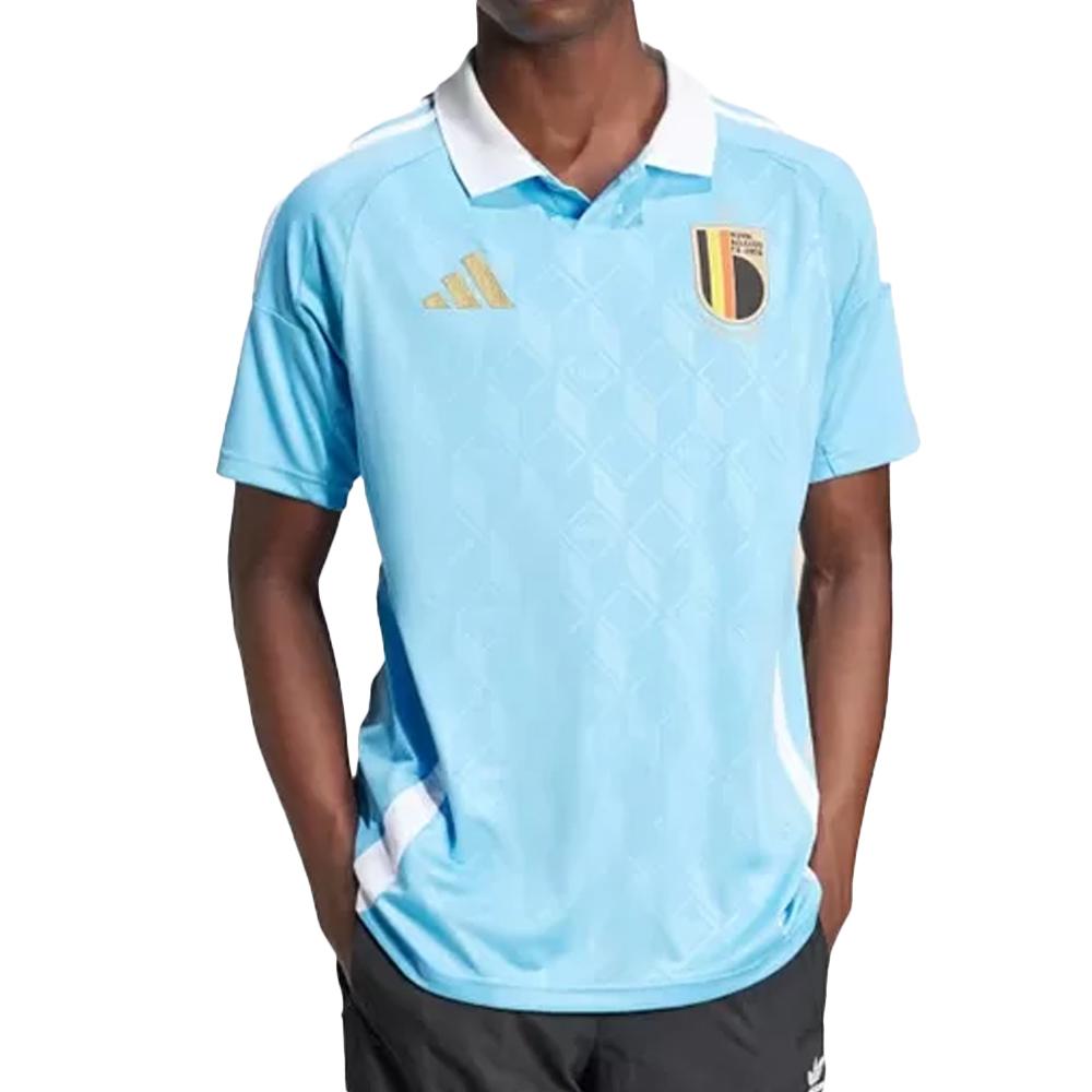 Belgique Maillot Réplica Extérieur Homme Adidas 2024 pas cher