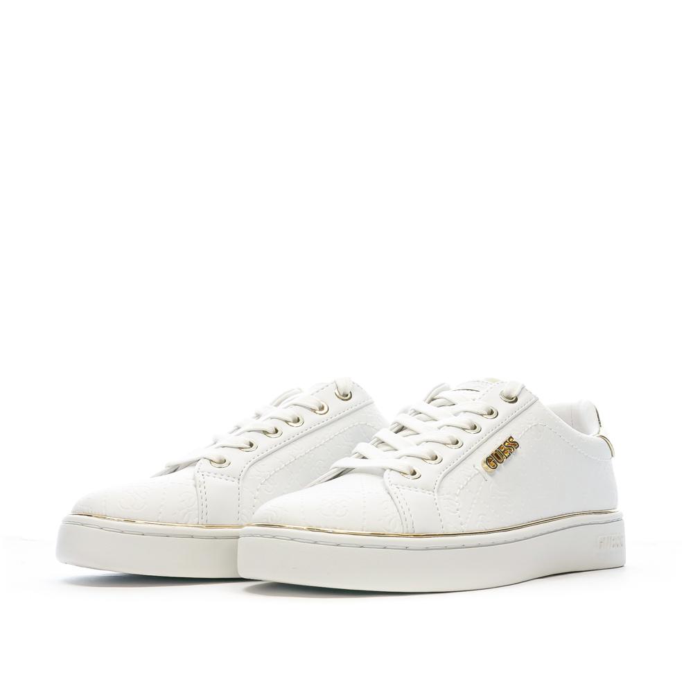 Baskets Blanches Femme Guess Beckie 12 vue 6