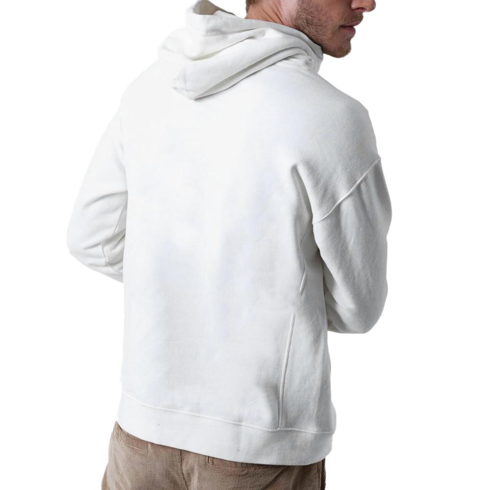 Sweat Blanc Homme Deeluxe Frem pas cher