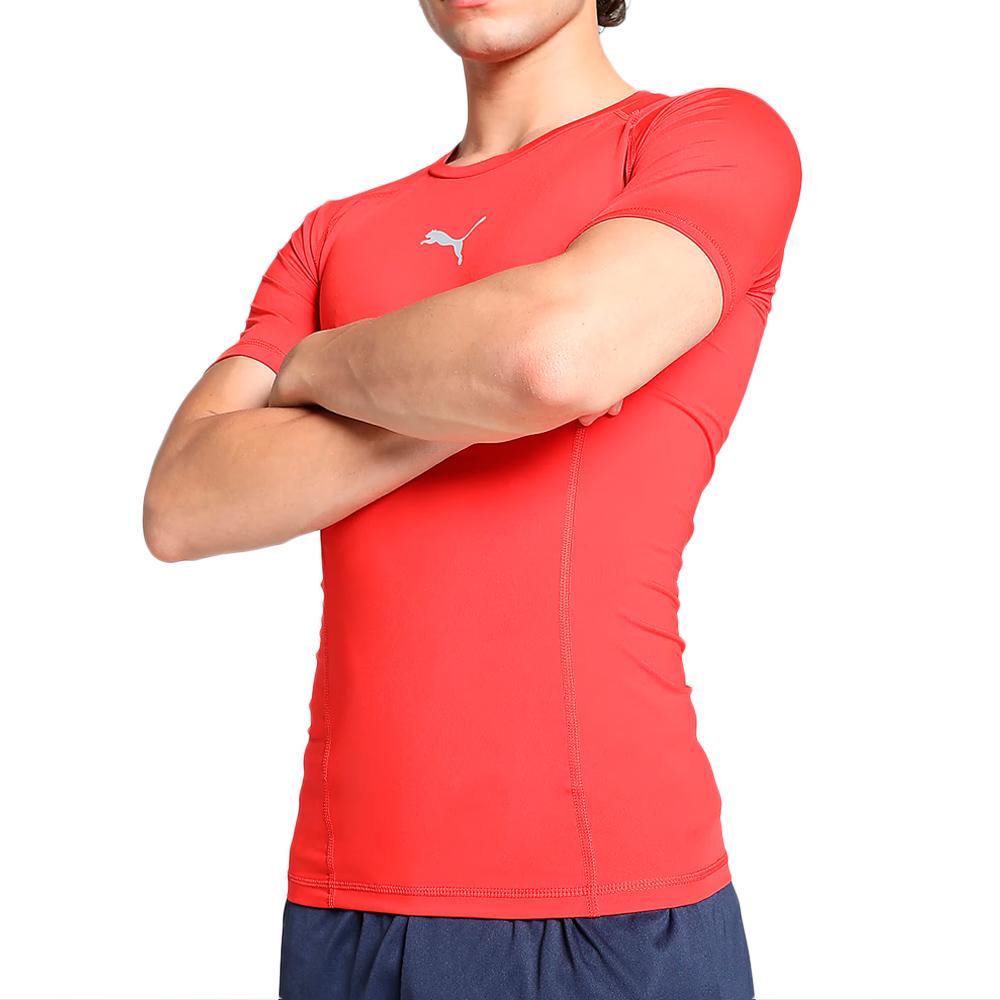 Camiseta Rojo Hombre Puma Liga Baselayer barato