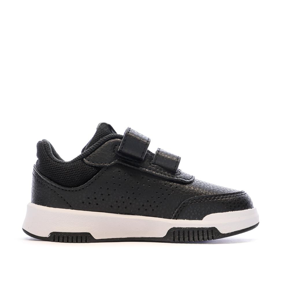 Baskets Blanches/Noires Garçon Adidas Tensaur vue 2