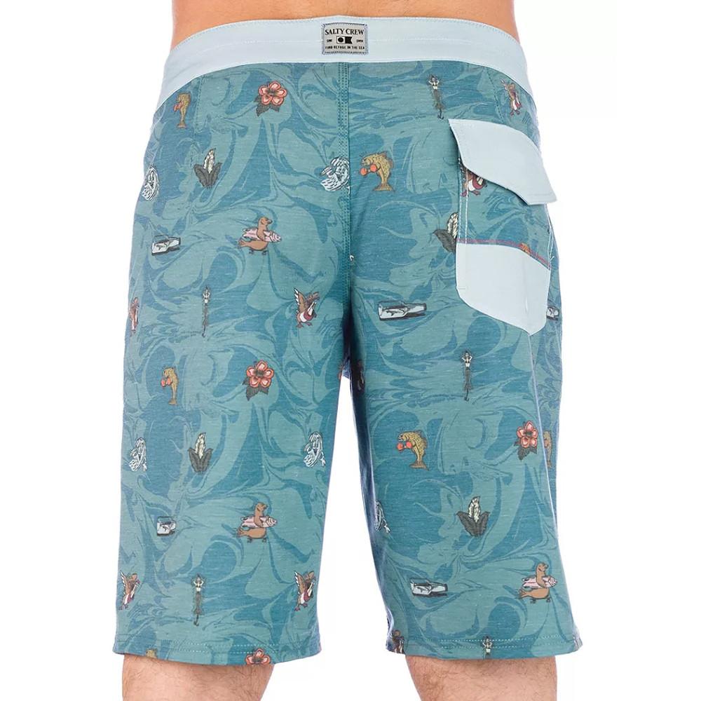 Short de bain Bleu Homme Salty Crew Bonzarelly vue 2