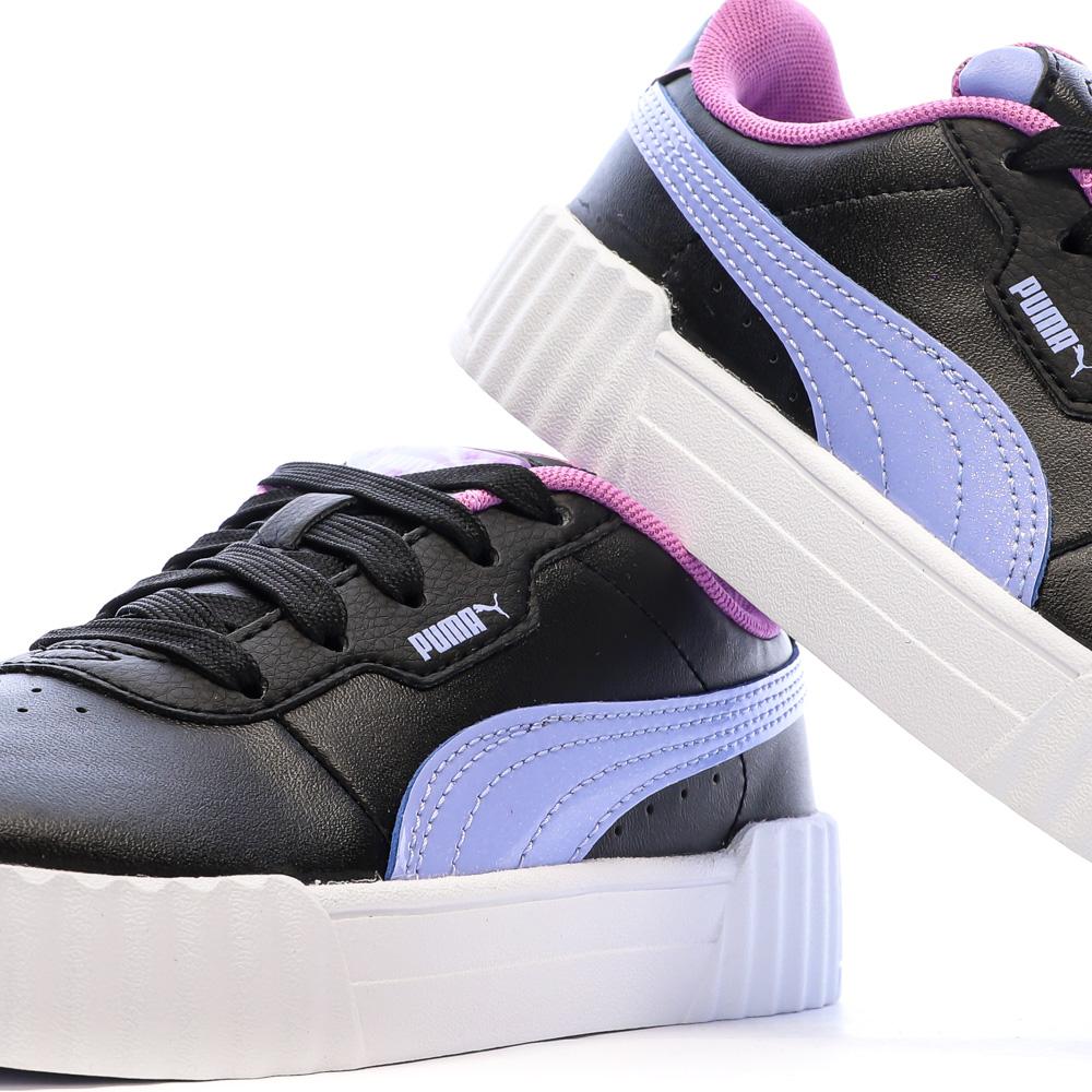 Schwarze/lila Puma Carina 3.0 Jellyy Sneaker für Mädchen Ansicht 7