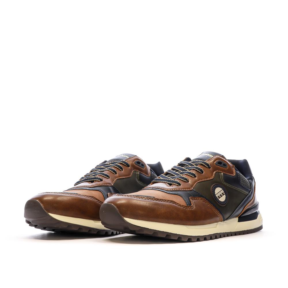 Baskets Camel/Kaki Homme Redskins Oyato vue 6