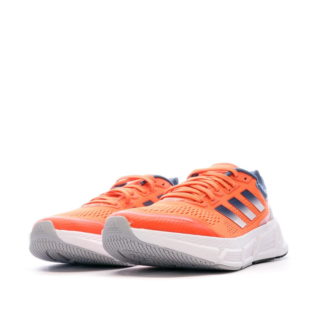 Chaussures de Running Orange Homme Adidas Questar vue 6