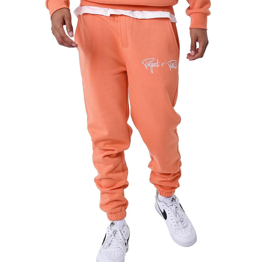 Jogging Orange Homme Project X Paris Basic pas cher