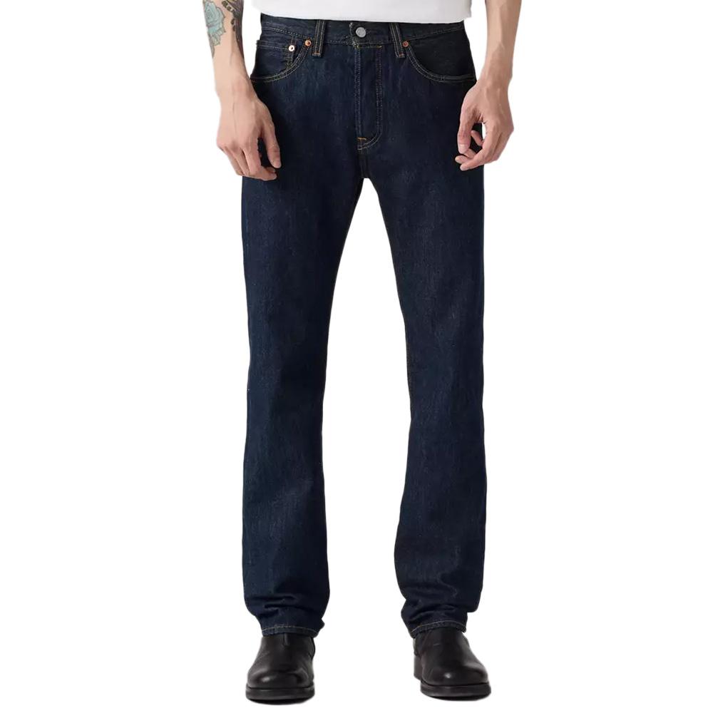 Jean Bleu Brut Homme Levi's 501 Levis Original Fit pas cher