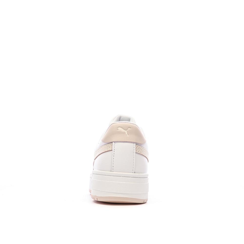 Baskets Blanches/Rose Femme Puma Pro Classic vue 3