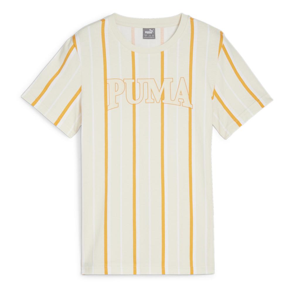 T-shirt Beige/Orange Garçon Puma 679265 pas cher