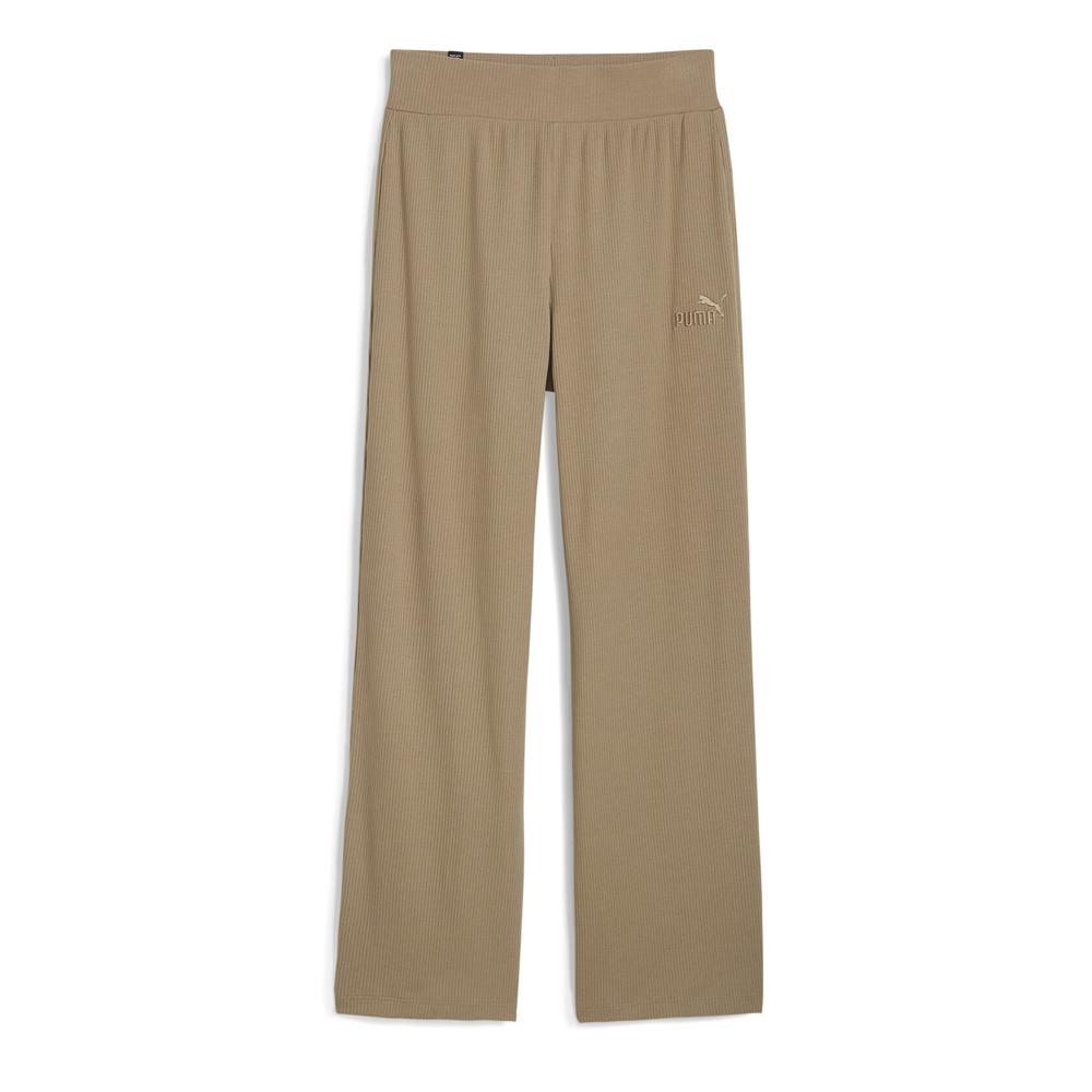 Pantalon Marron Femme fluide Femme Puma waist Stght pas cher