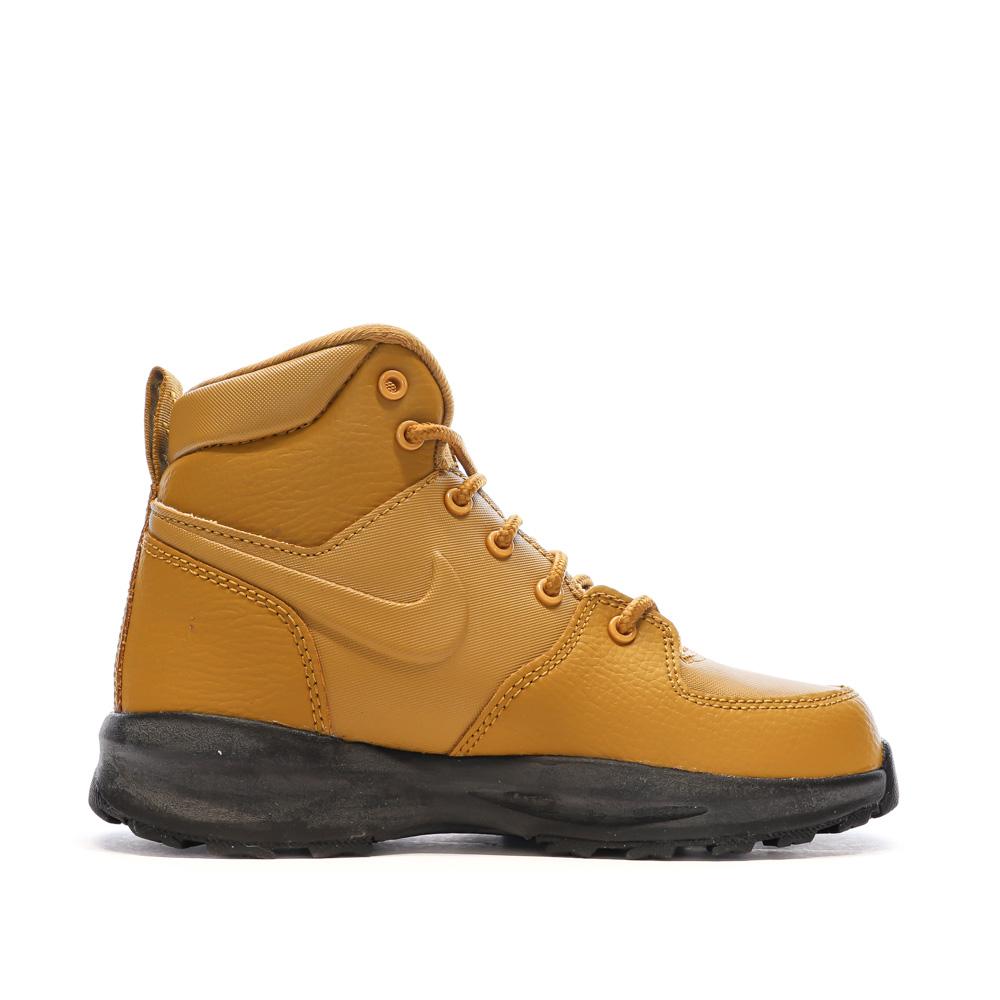 Baskets Camel/Noires Garçon Nike Manoa vue 2