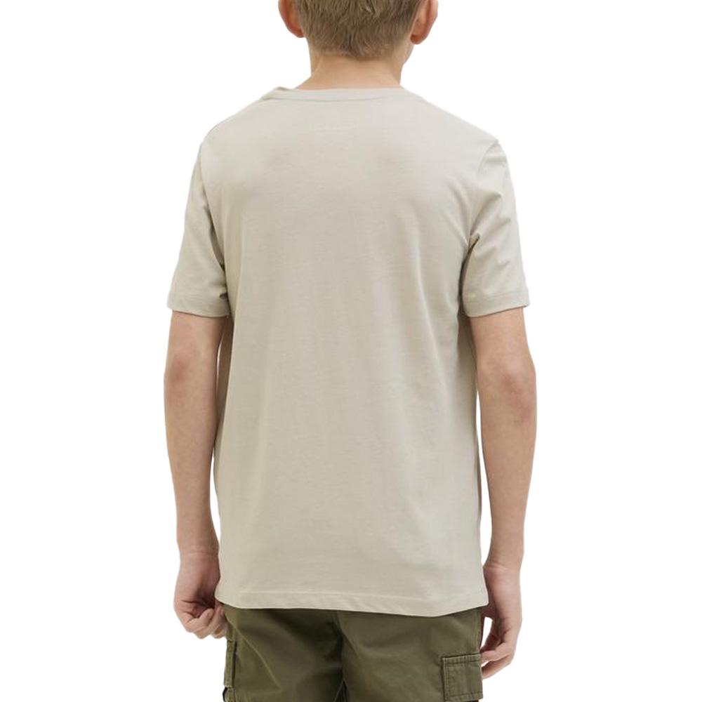 T-shirt Beige Ado Jack & Jones Hawaii 12269916 vue 2