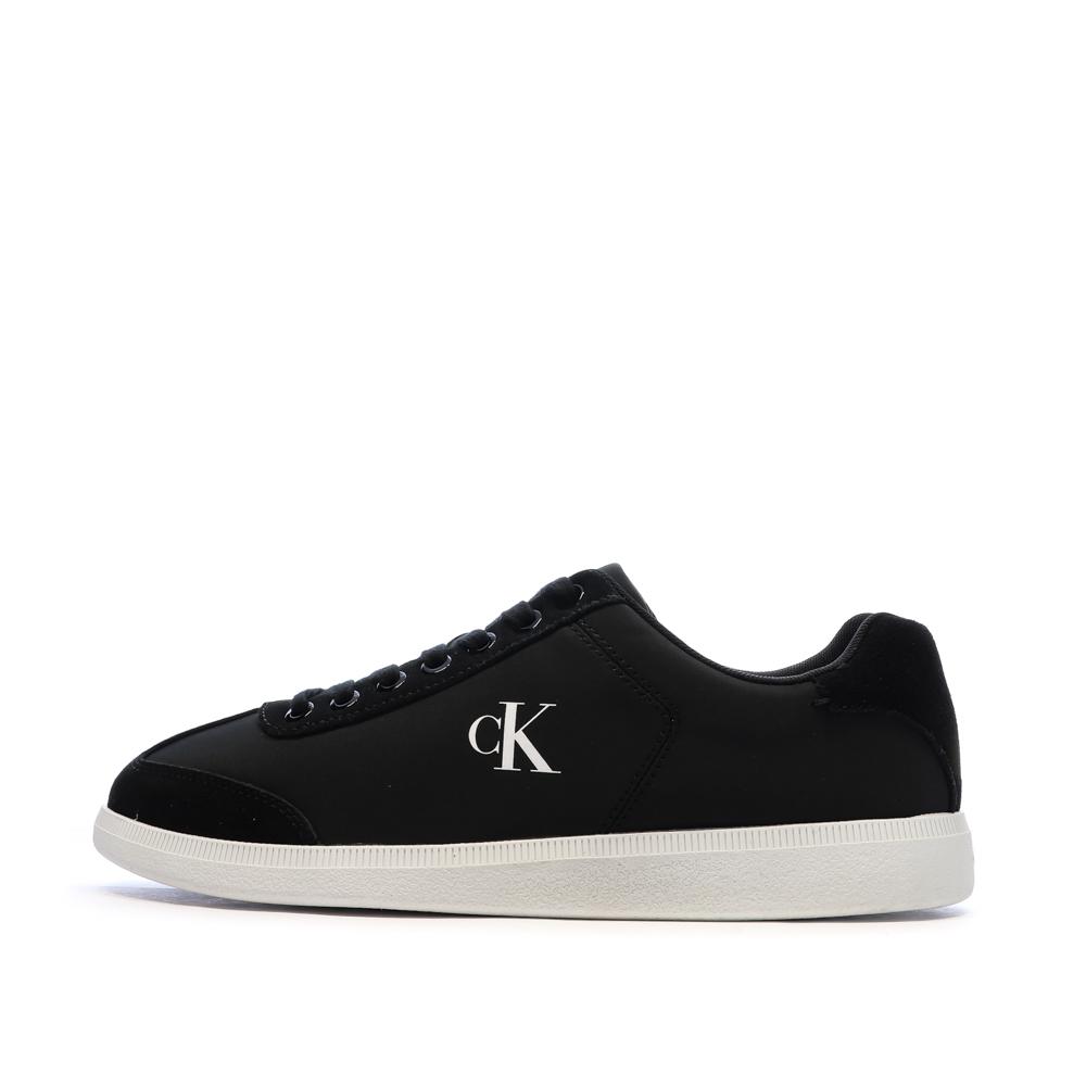 Baskets Noir Homme Calvin Klein Jeans Low Cupsole Laceup pas cher