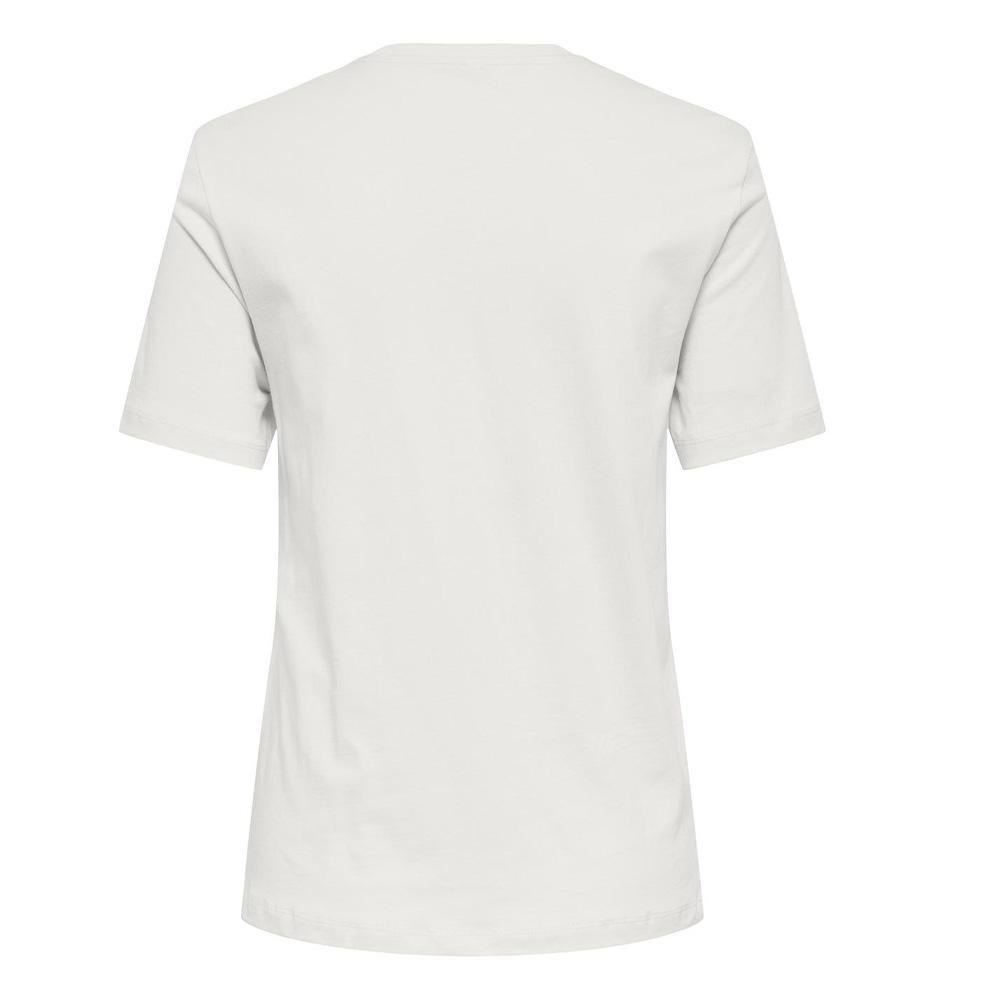 T-Shirt Blanc Femme Only Lola vue 2