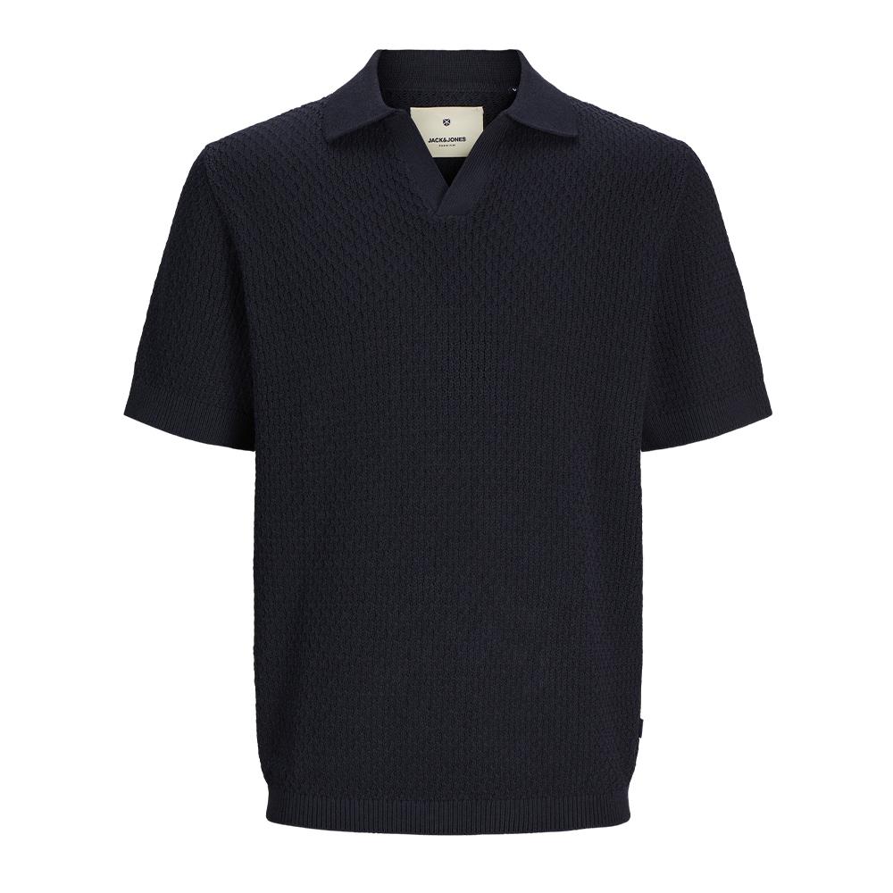 Polo Noir Homme Jack & Jones Paulin pas cher