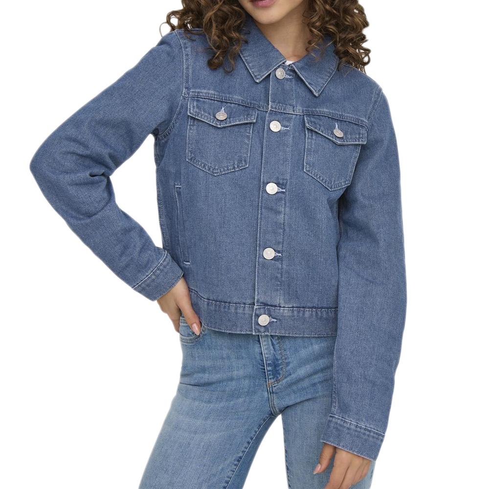 Veste en jean Bleu Femme Only Rillo pas cher