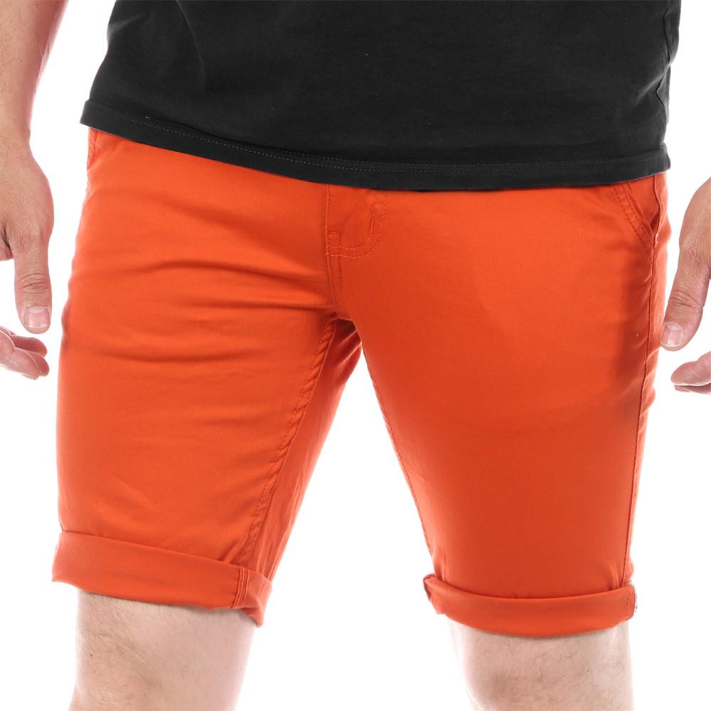 Short Orange Homme American People Most pas cher