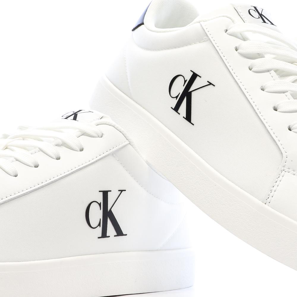 Baskets Blanches/Noires Homme Calvin Klein Jeans 3 Cupsole vue 7
